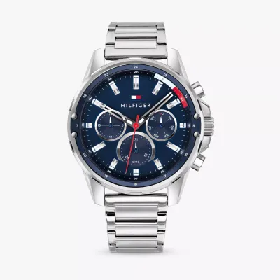 Tommy Hilfiger Mason Stainless Steel Blue Dial Men's Watch